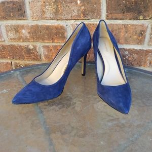 Saks Fifth Avenue Navy Pumps